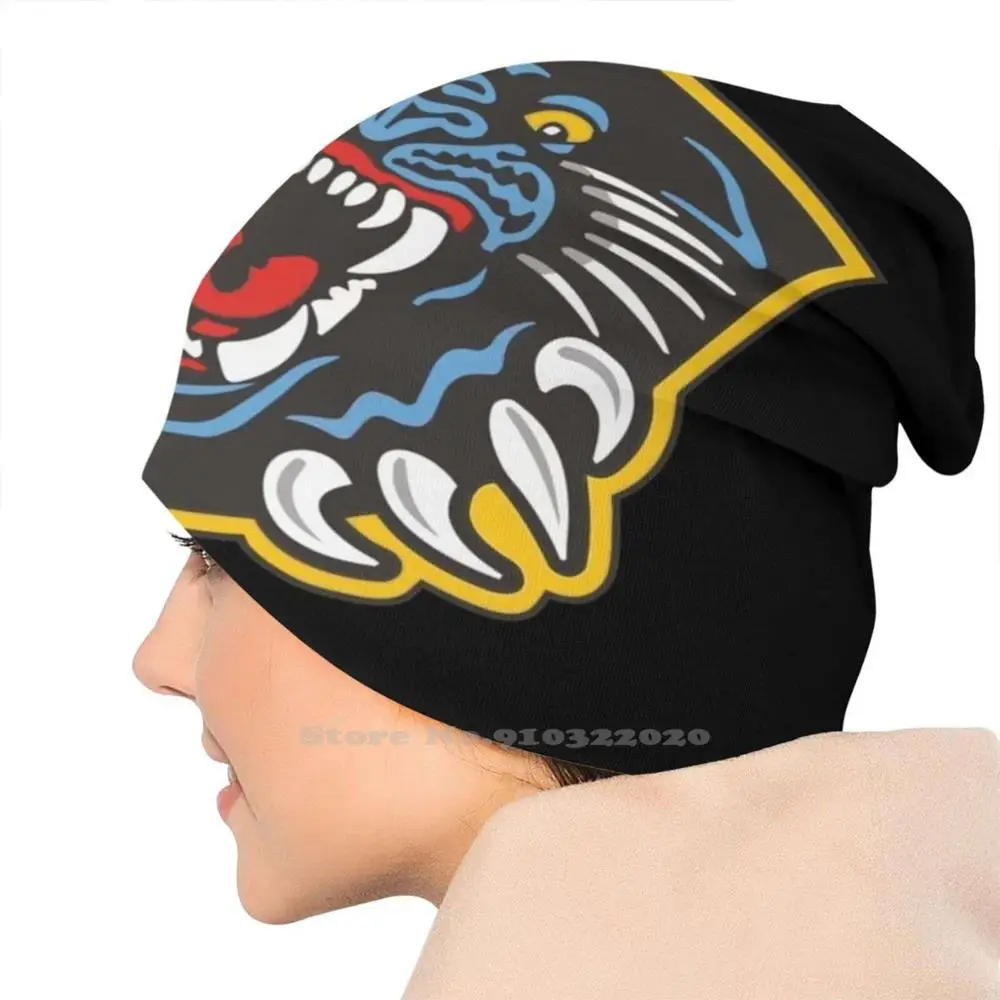 Мужская и Женская Зимняя Вязаная Шапка-бини с наклейками | Аксессуары для одежды