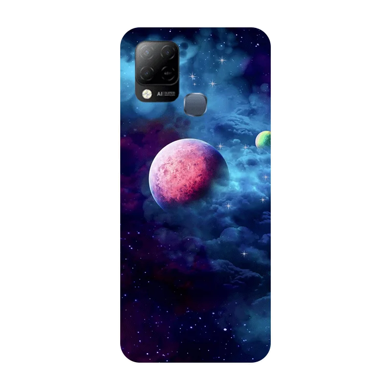 for infinix hot 10s case silicone space soft tpu back cover cases for infinix hot 10s nfc phone case for infinix not10s nfc 10 s free global shipping