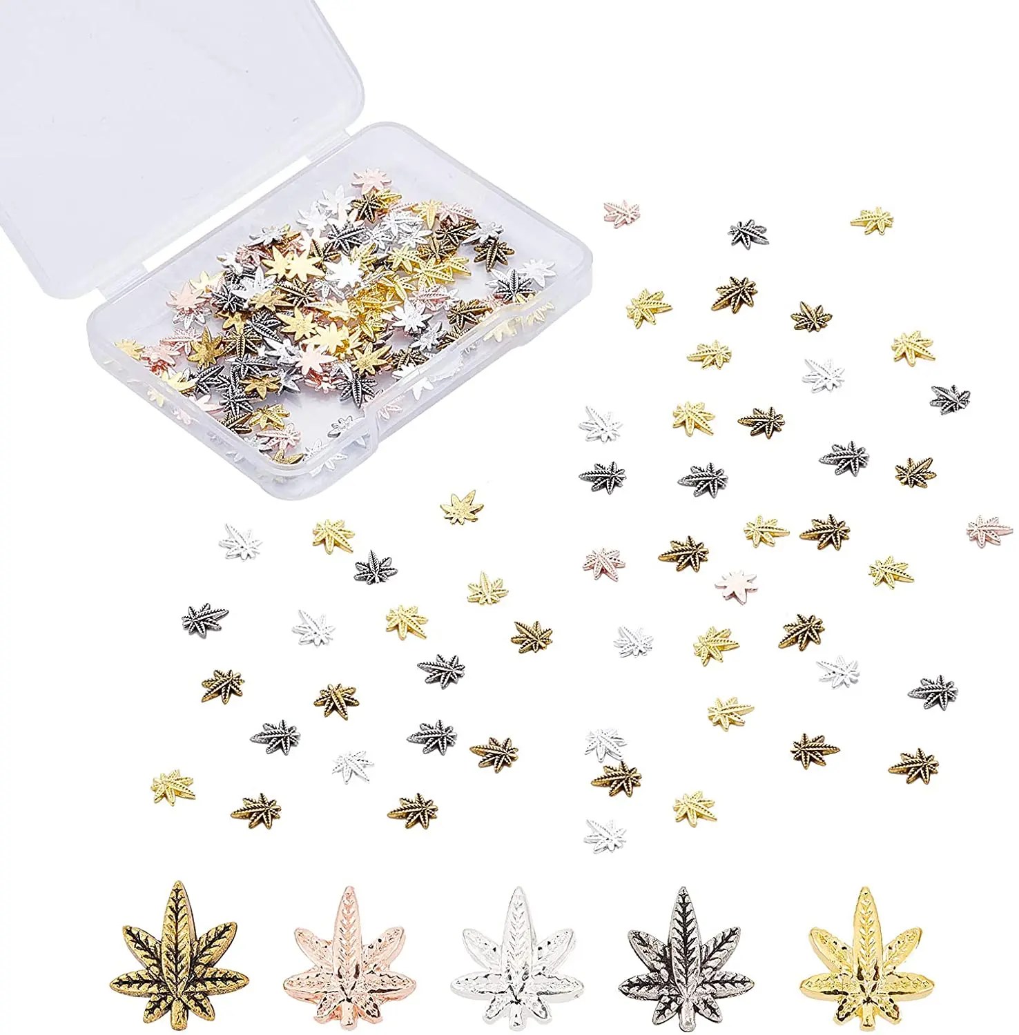 

Наполнитель из эпоксидной смолы, 5 цветов, 150 шт.