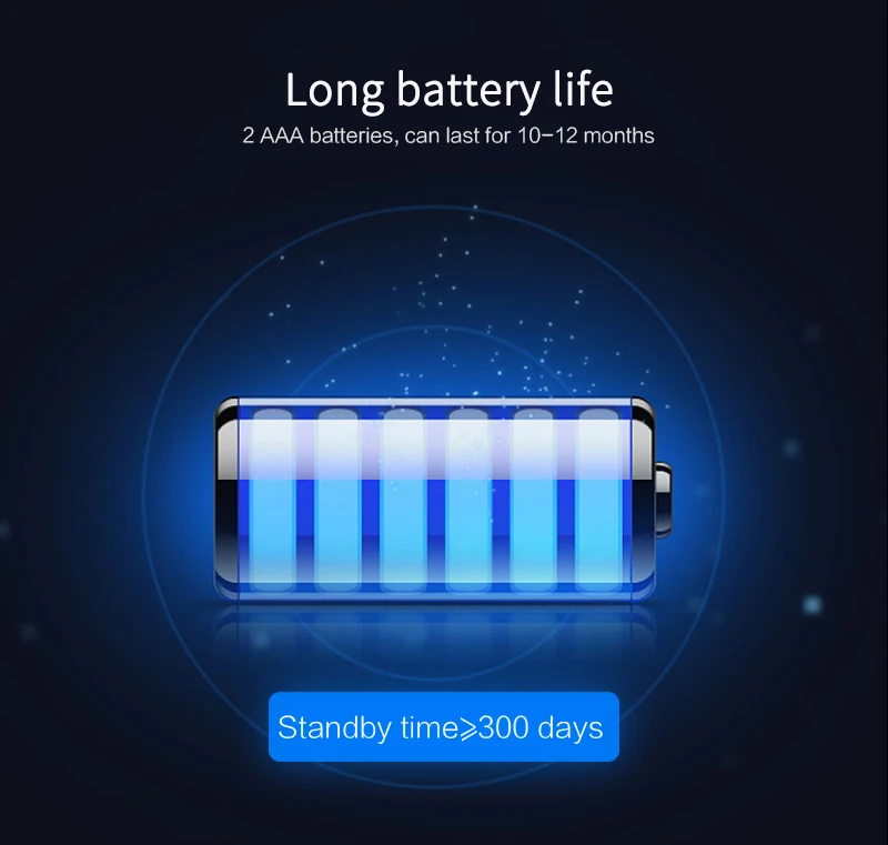 

Smart WiFi Door Sensor Door Open / Closed Detectors WiFi Tuya App Notification Alert Security Alarm Support Alexa Google Home