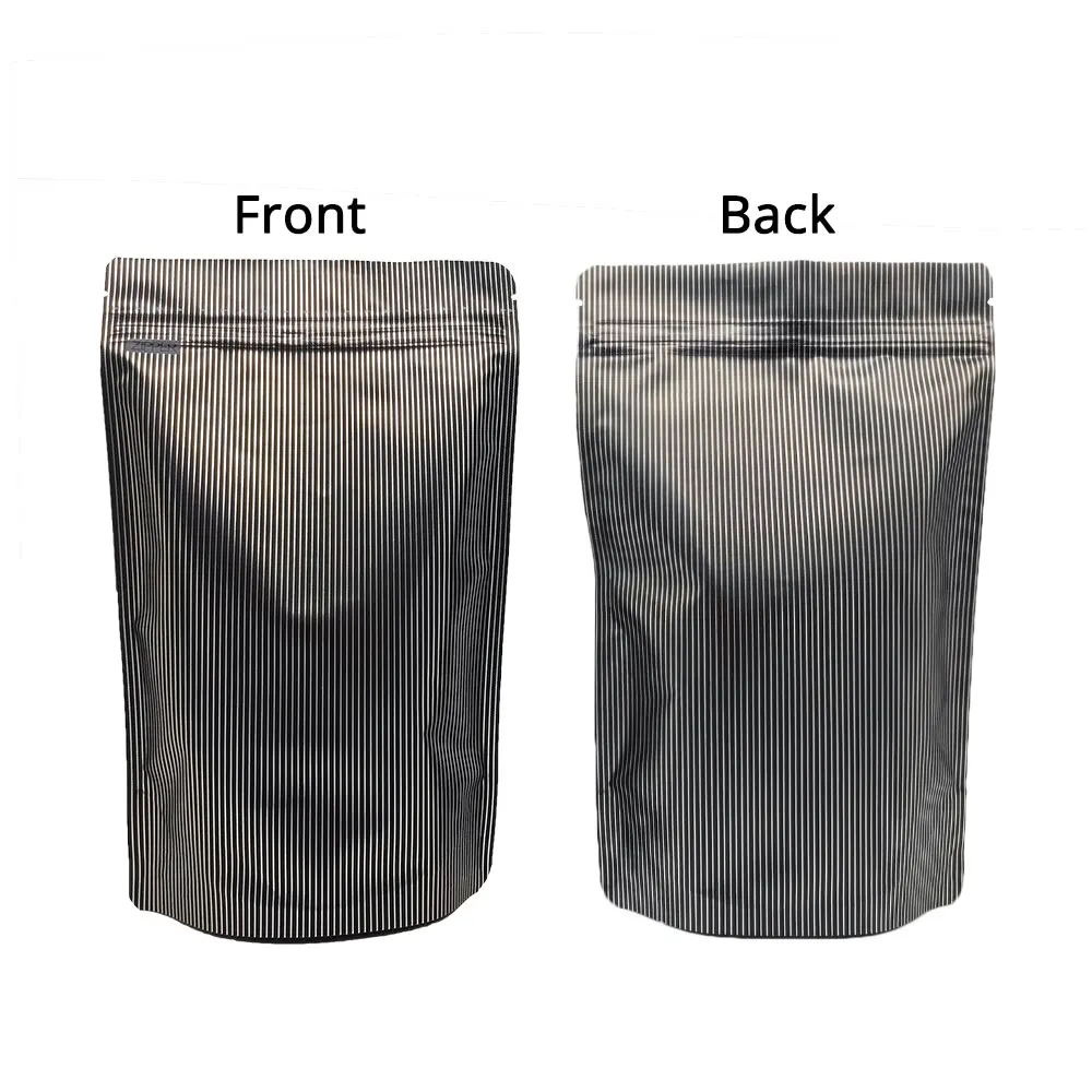 Многоразовые сумки на молнии для закусок матовые пластиковые майларовые стоячие