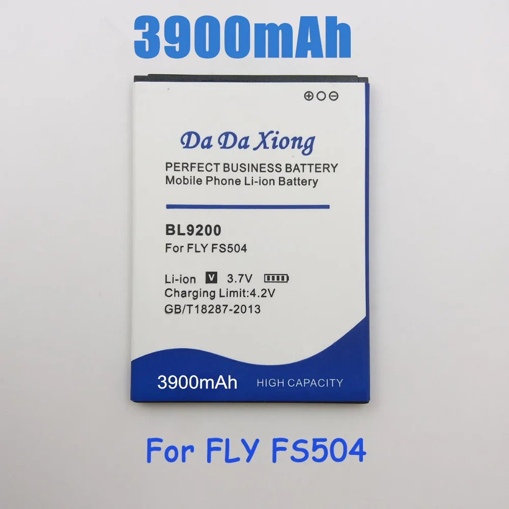 Новый литий ионный аккумулятор BL9200 3900 мАч для Телефона FLY Cirrus 2 FS504 BL9200|battery for|battery