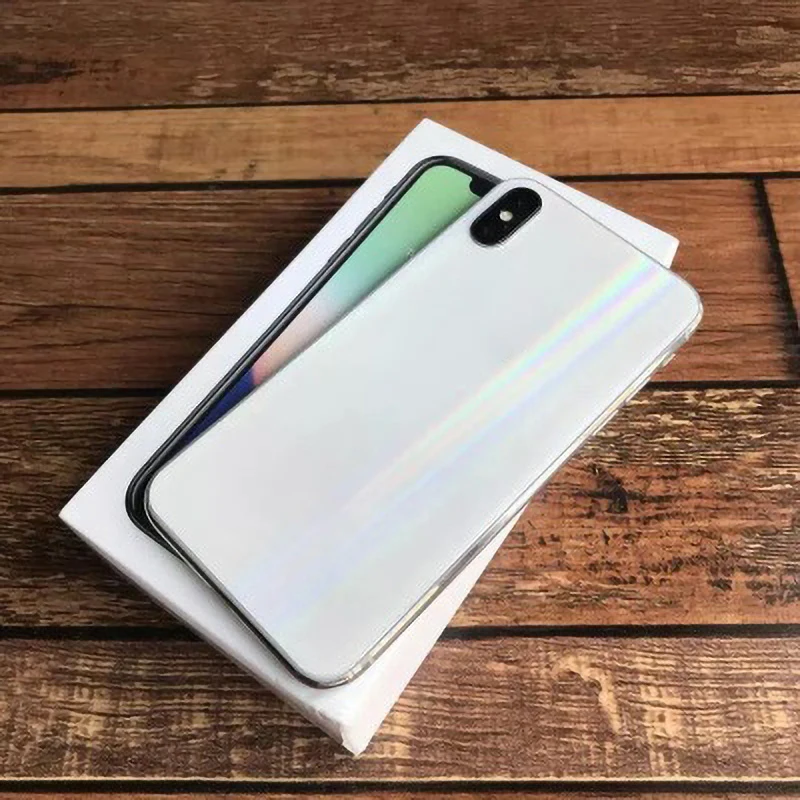 Многоцветная задняя пленка Аврора градиент для IPhone 6 6s plus 7 8 plus X XS Max XR защита экрана бликовая прозрачная пленка для телефона