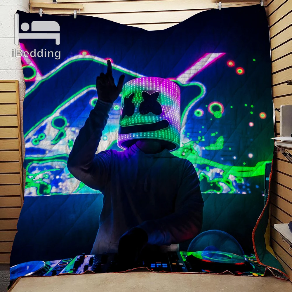 Горячая Распродажа модное одеяло с принтом Dj двойное Полноразмерное/Королевский