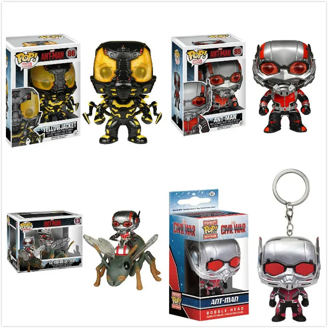2020 Funko Pop Ant Man And Thony ПВХ детские Фигурки Коллекционная модель игрушки для