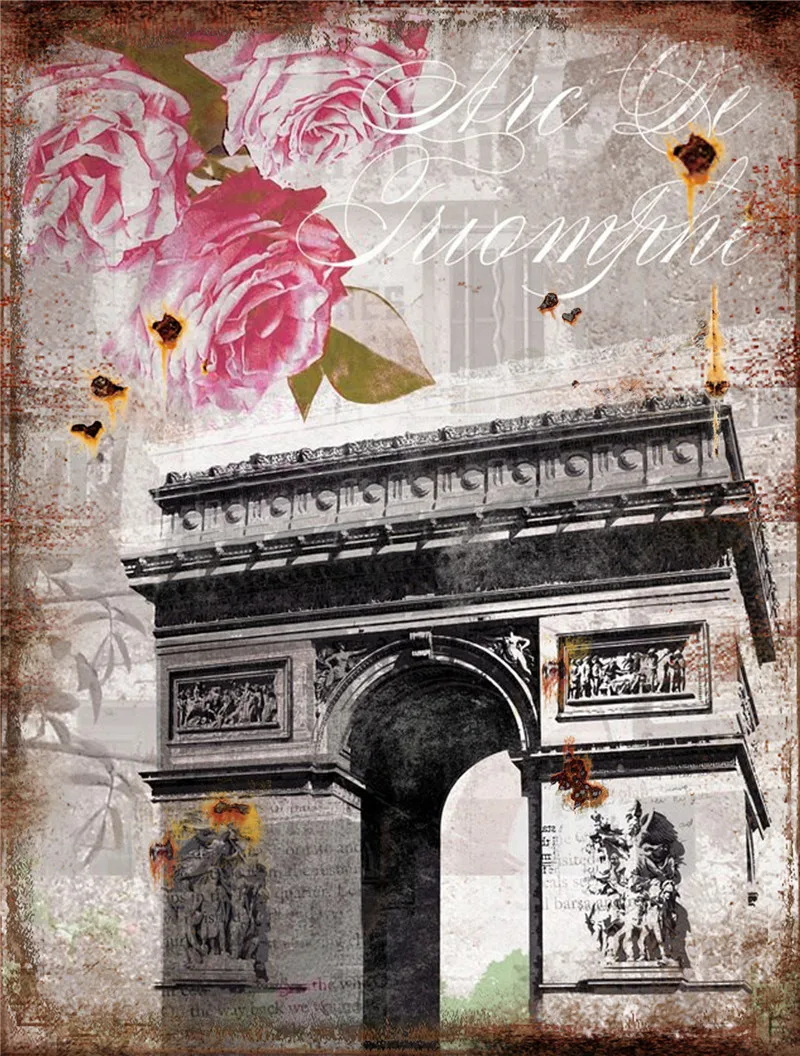 

Metal Plate Movie Poster Vintage Retro Garden Decoration Outdoor Hawaii Beach Garden Posters for Outside Tourist Attractions