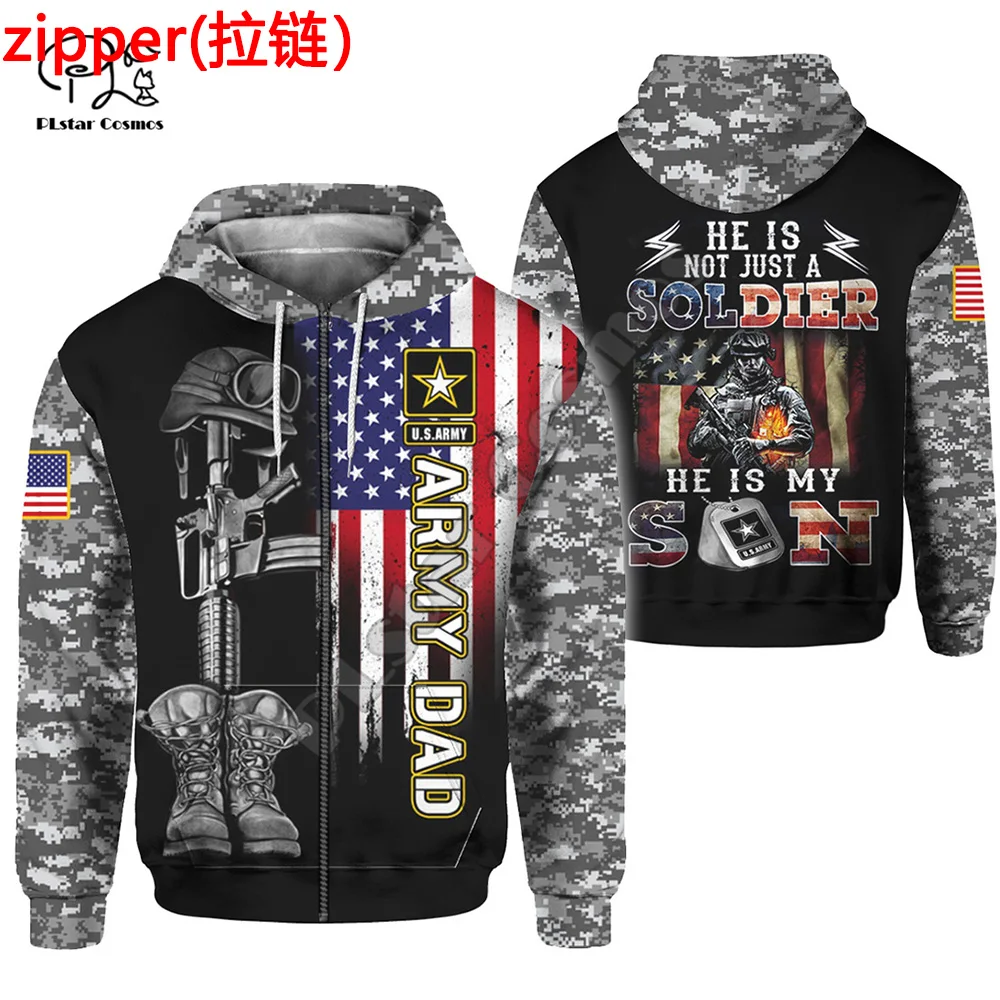

PLstar Cosmos Veteran Military Army Suit Soldier Camo Autumn Pullover NewFashion Tracksuit 3DPrint Men/Women Casual Hoodies A-19