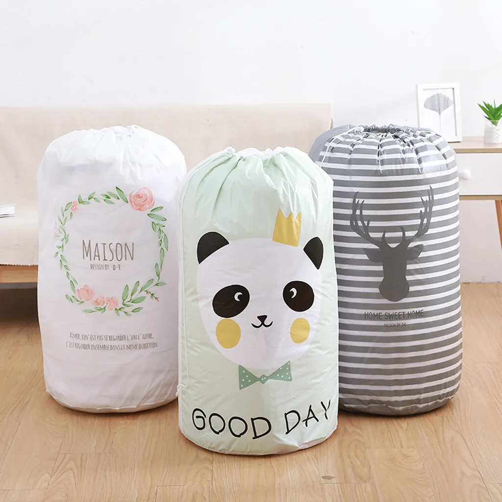 Складная сумка для хранения с принтом кактуса органайзер одежды и одеял