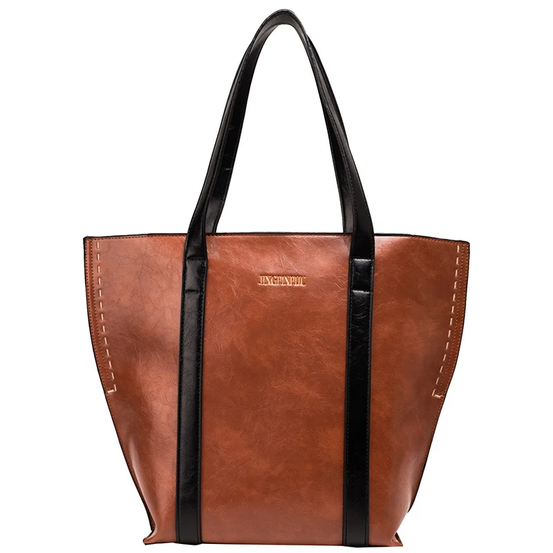 

On the new big new retro two-piece set of mother bag Korean version of Joker large capacity portable shoulder bag