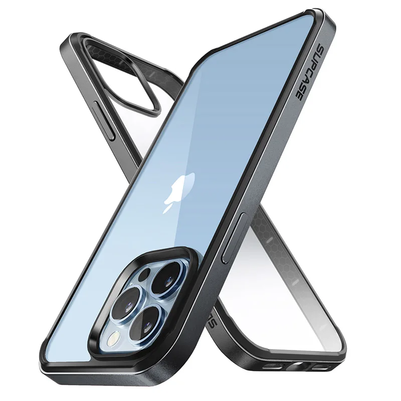 

For iPhone 13 Pro Max Case 6.7 inch (2021) SUPCASE UB Edge Slim Frame Case Cover with TPU Inner Bumper & Transparent Back