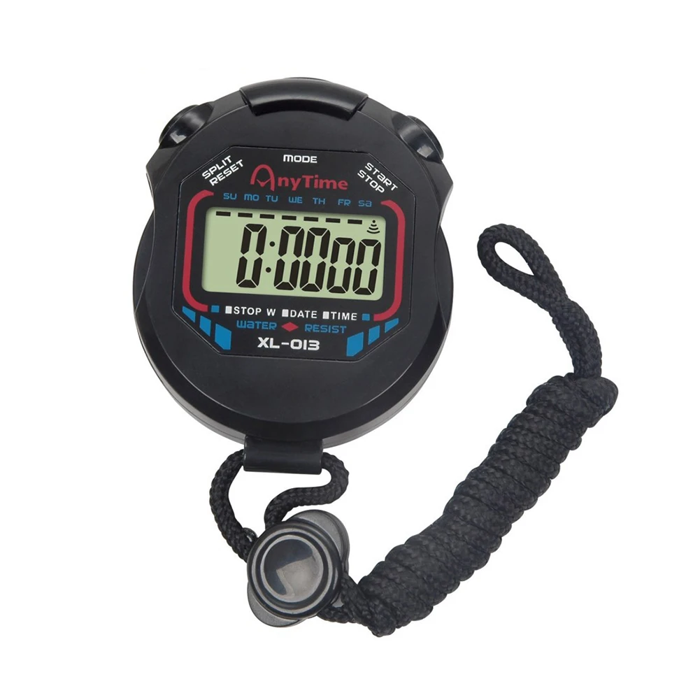 

Digital Running Stopwatch Sports Timer Kitchen Cooking Shower Study Timing Count up Manual Electronic Countdown Home Gadgets
