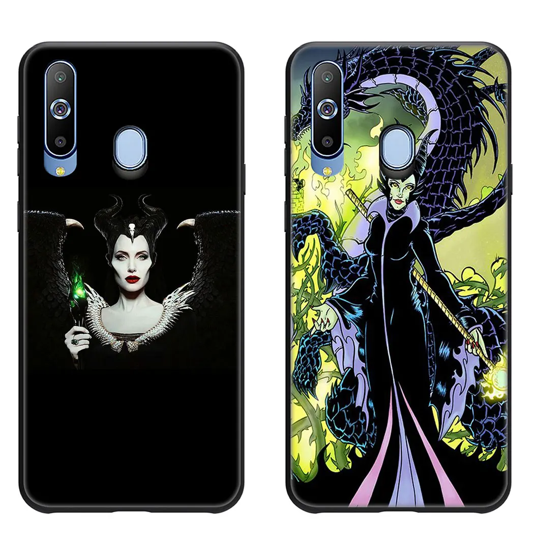 Мягкий силиконовый чехол Maleficent Angelina для samsung Galaxy Note 8 9 10 Plus A50s A40s A30s A20s A10s TPU |