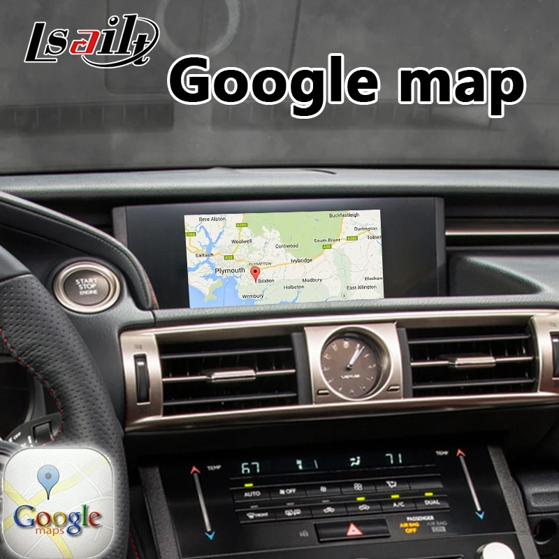 Lsailt Android 7,1 gps навигационный интерфейс для Lexus IS350 управление мышью, авто carplay box для 2013- год 350