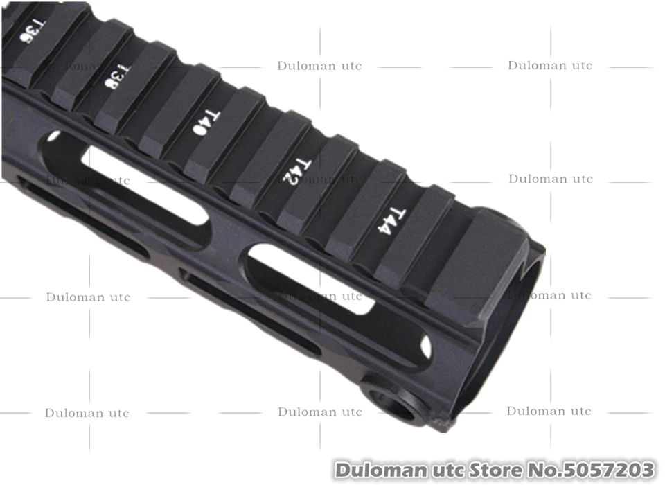 Duloman utc Midwest MI AR15 M-LOK бесплатно поплавок поручень CNC легкий 12,5 дюймов тактическая Гарда для страйкбола AEG/GBB