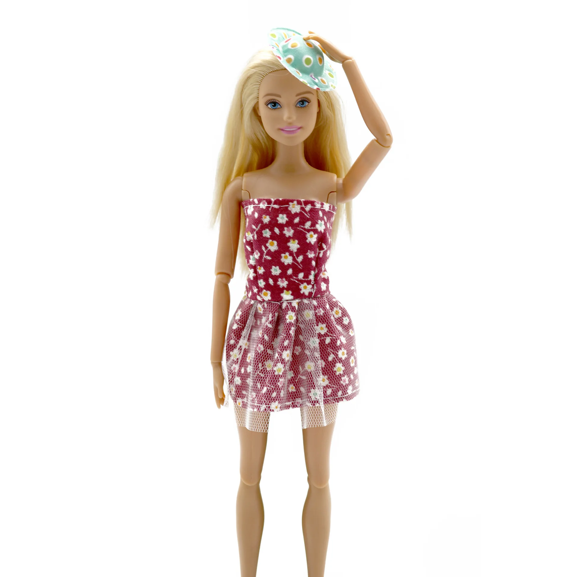 Короткое Цветочное платье наряды для куклы Барби|Куклы| |