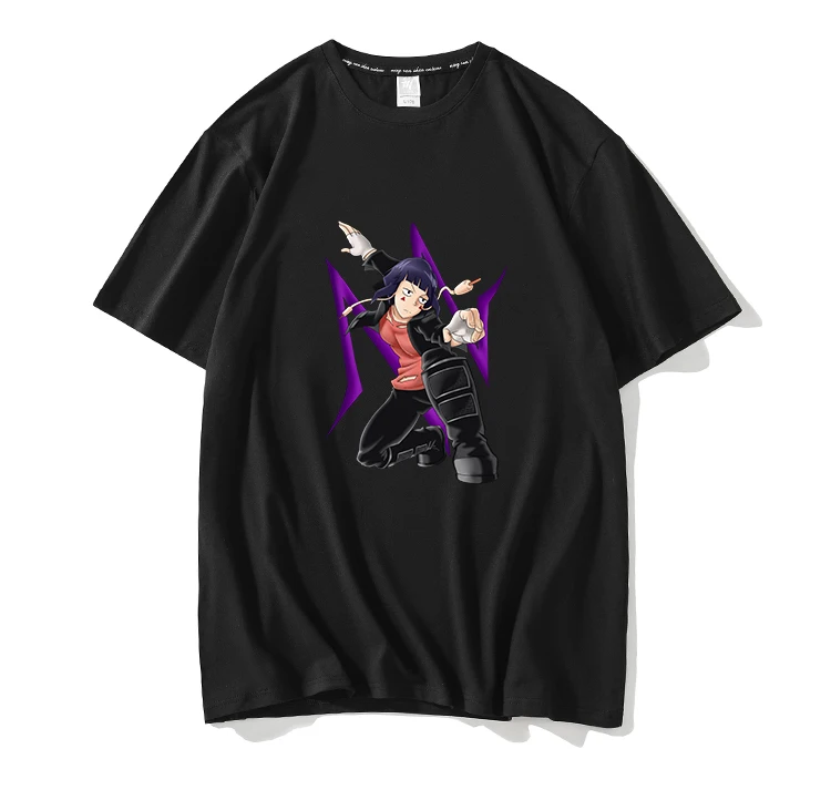 

My Hero Academia T-shirts Mens Modal Soft Fabric Japan Anime Loose Hoodie Hip Hop Creativity Streetwear Male Tee Shirt Tops