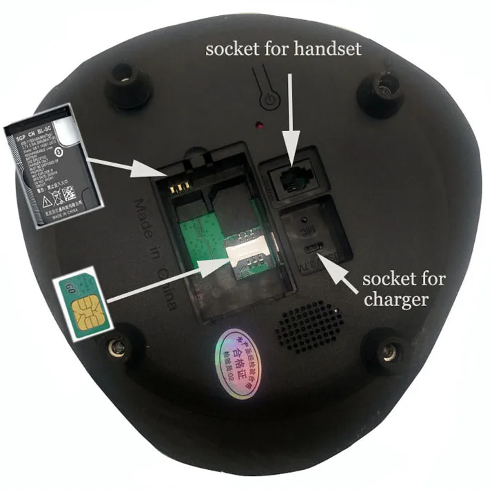 Винтажный Европейский беспроводной телефон поворотная пластина поворотный