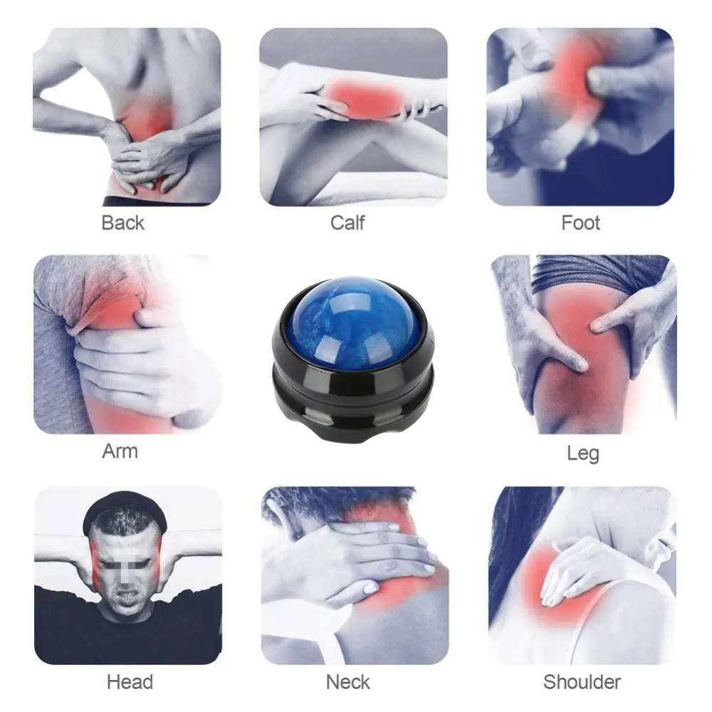 Массажный роликовый массажер для тела расслабляющий аппарат ног спины поясницы