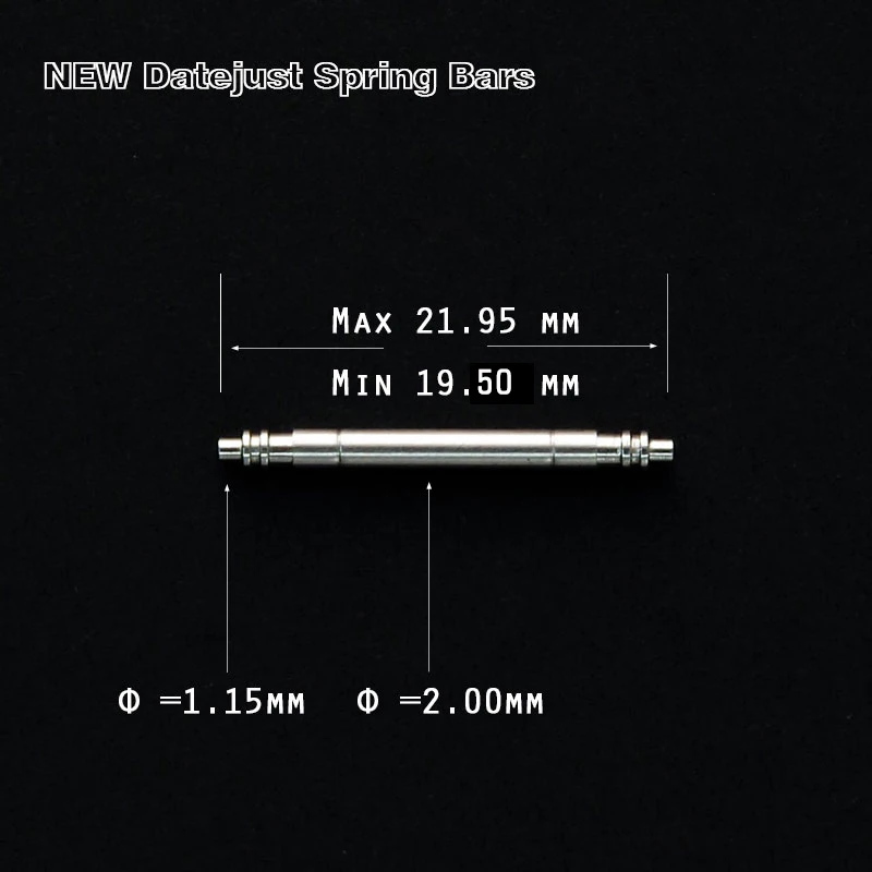 Пружинные стержни 20 мм из нержавеющей стали для новой даты подводной лодки GMT