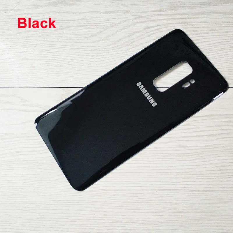 Чехол для телефона samsung Galaxy S9 Plus S9+ Крышка корпуса задней двери стеклянная Задняя крышка батареи Замена для samsung S9Plus
