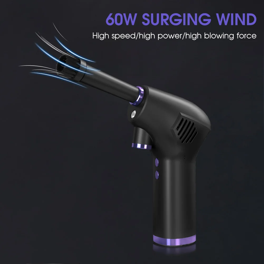 

Portable Cordless Air Duster Compressed Blower Computer Keyboard Camera Cleaning Tools Electric Air Blower