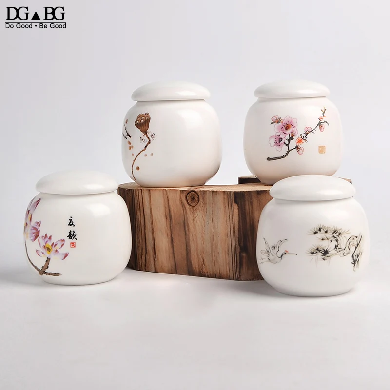 Памятный контейнер прах питомца урна расписанный вручную керамический урн для