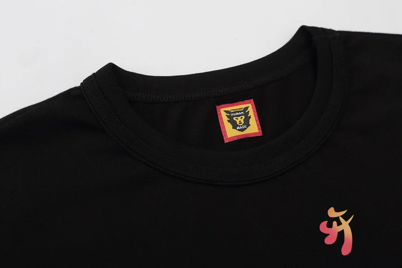 

Oversize HUMAN MADE T-shirts Men's Women's High Quality Cartoon Flying Duck Print Short Sleeves Human Made Fashion Tshirts