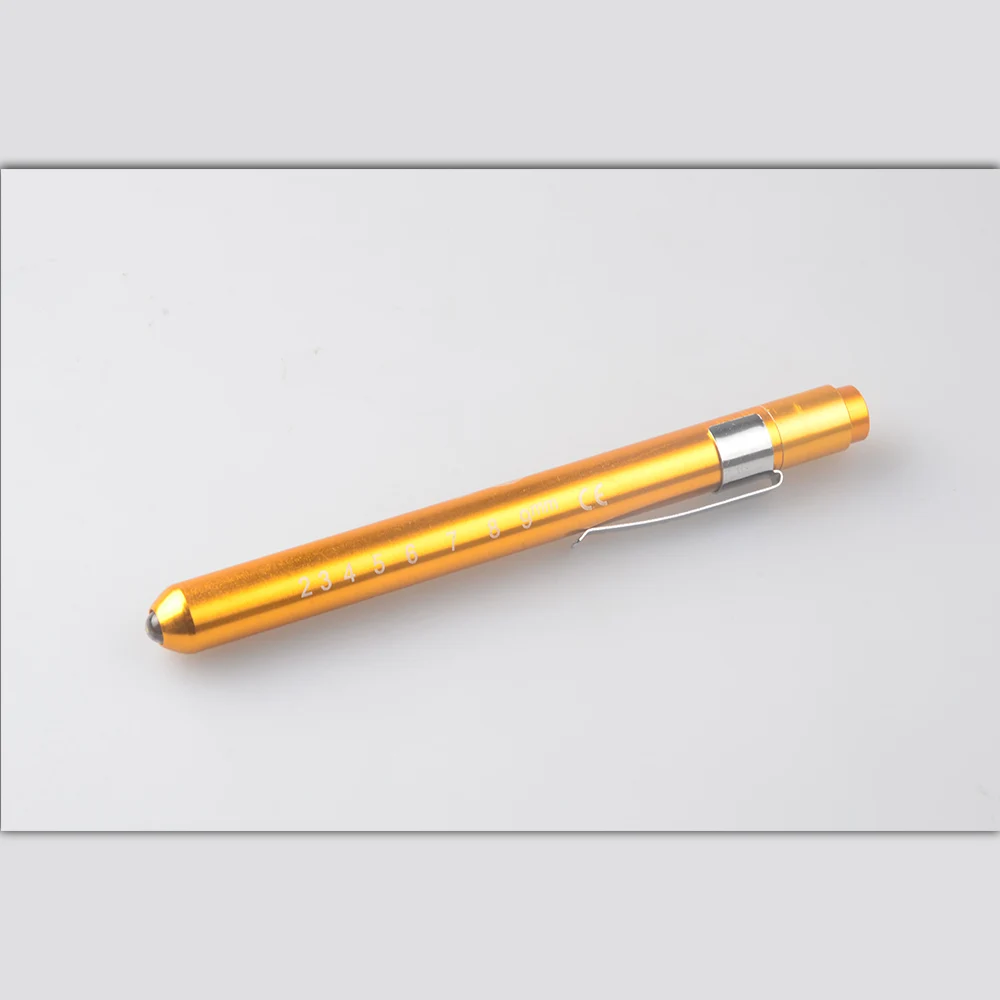 Yellow TOPCOM Медсестра Карманный Penlight Врач Ручка свет Аварийный Желтый Луч - Испускаемый цвет: Yellow