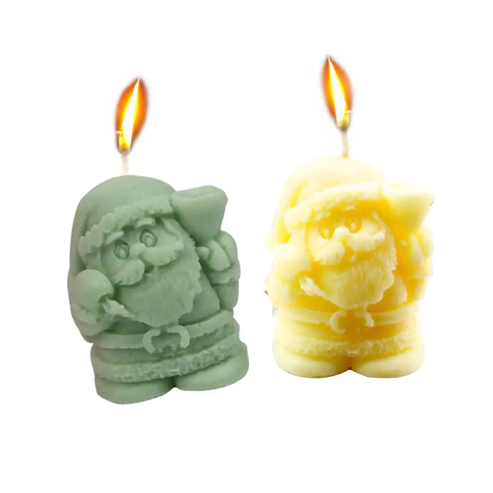 Стерео 3D Рождественская елка свеча форма для DIY изготовления конфет мыло и