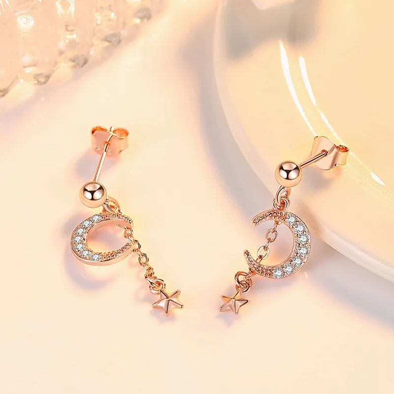 Женские серебряные серьги 925 пробы в винтажном стиле модные серьги-капли с