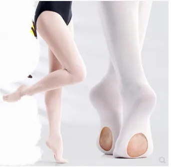 

Brand Convertible Solid Color Dancing Tights Dance Stocking Ballet Pantyhose for Kids and Adults S M L