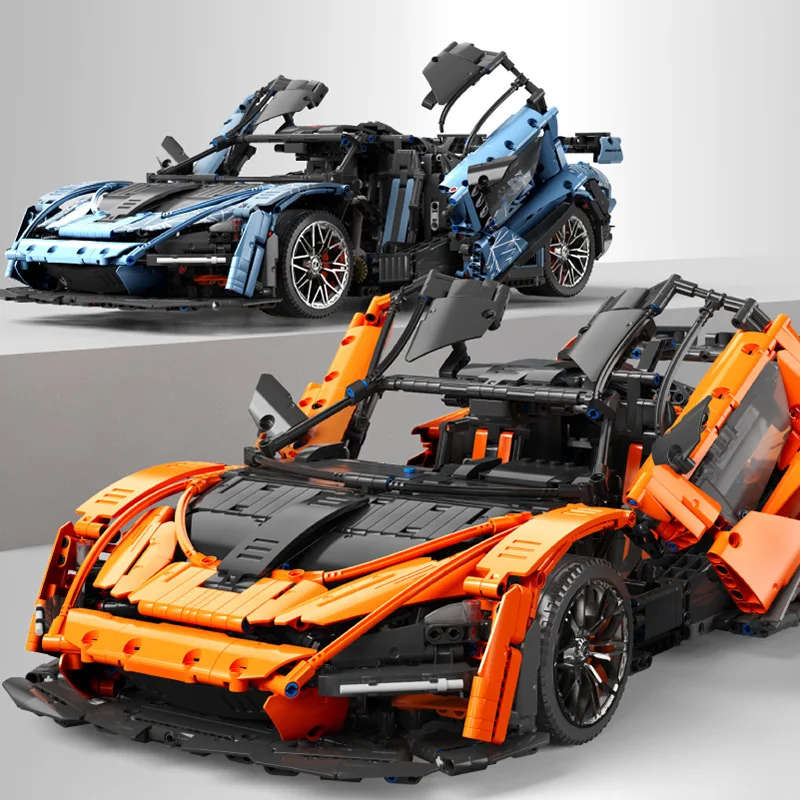 

Знаменитый технический гоночный спортивный автомобиль MOC, строительные блоки, Суперскоростной спортивный автомобиль, детские игрушки для ...