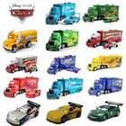 Disney Pixar Тачки 2 3 Молния Маккуин Джексон шторм дядя грузовик 1:55 литье под давлением автомобиль 3 игрушки из ПВХ сплав модель Детский Рождественский подарок