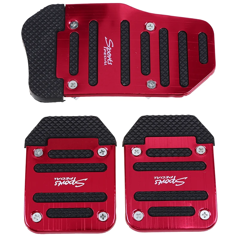 Универсальный Алюминиевый Механическая Серии 3 Шт. Красный и черный Non-Slip