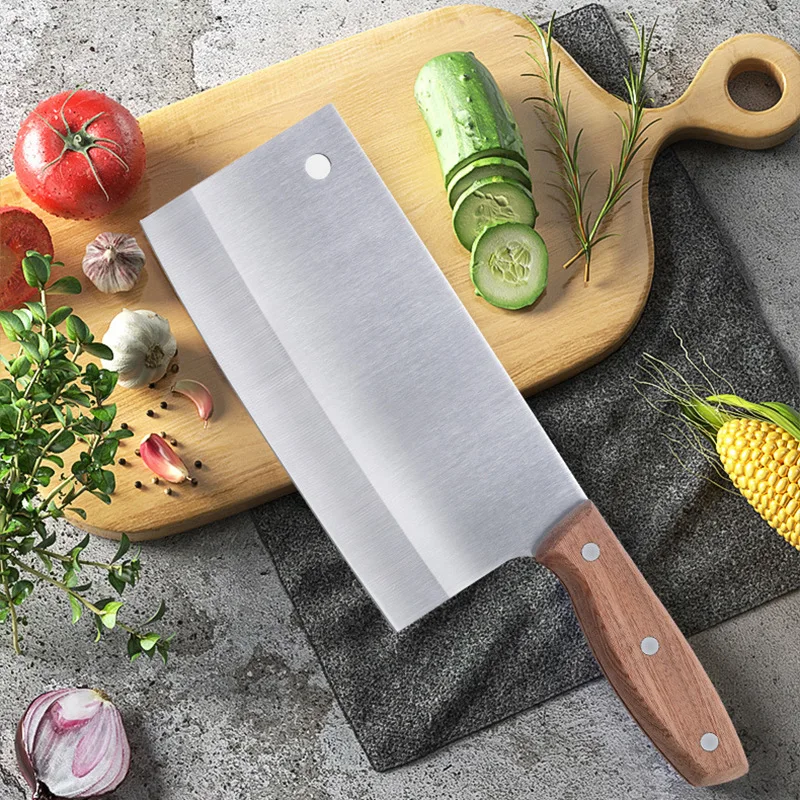 

Edelstahl Kche Messer Kochen Messer Obst Messer Fisch Fleisch Cleaver Slicer Metzger Messer Hacken Messer