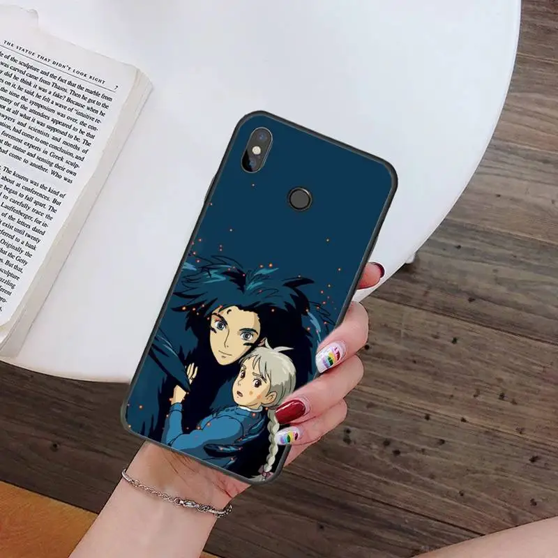 

Anime Howl's Moving Castle Phone Case For Xiaomi Redmi note 7 8 9 t k30 max3 9 s 10 pro lite