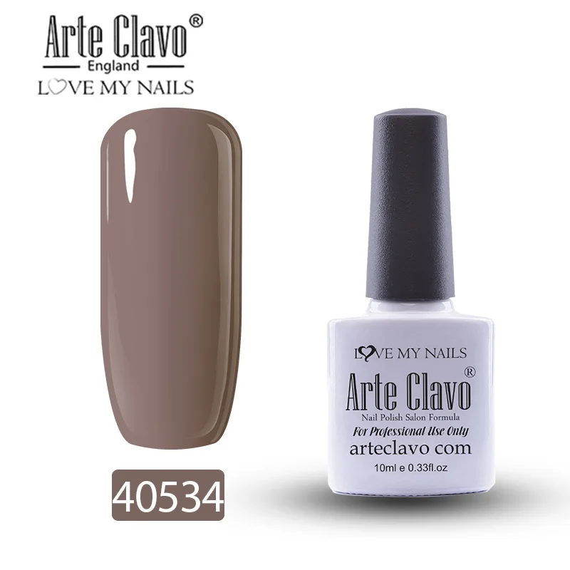 40534 Arte Clavo Гель-лак для ногтей для маникюра УФ светодиодный 79 цветов Гель-лак Гибридный Полупостоянный Гель-лак дизайн ногтей инструменты - Цвет: 40534