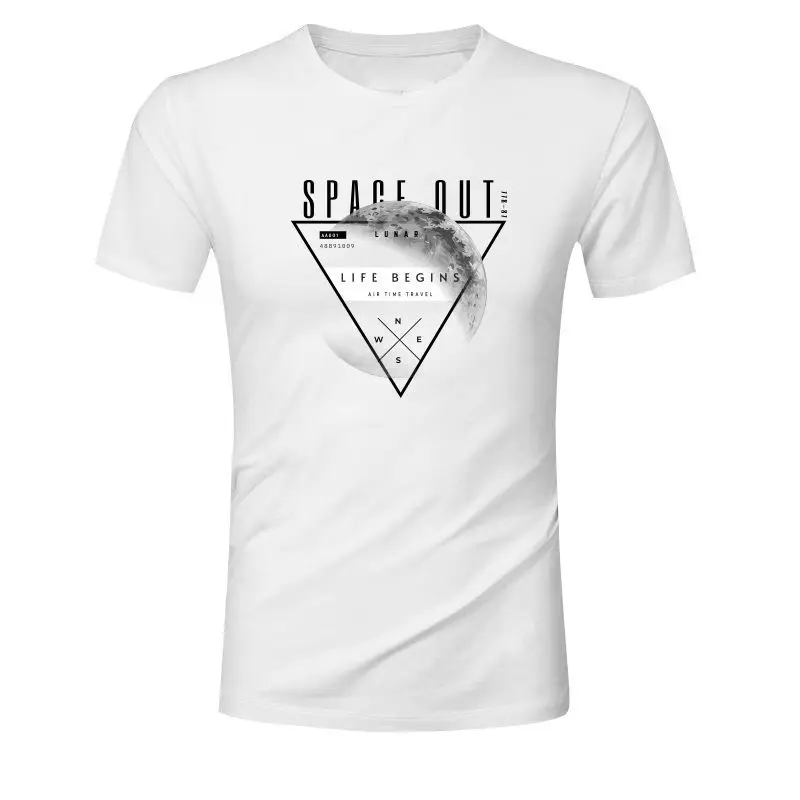 

Short sleeve T-shirt men's tide brand T-shirt summer 2021 new Korean fashion printed men's jacket