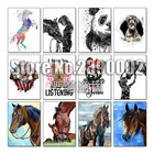 Красочная панда Акварельная Алмазная вышивка Животные вышивка крестом своими руками алмазная живопись Лошадь Алмазная мозаика домашний декор настенное искусство