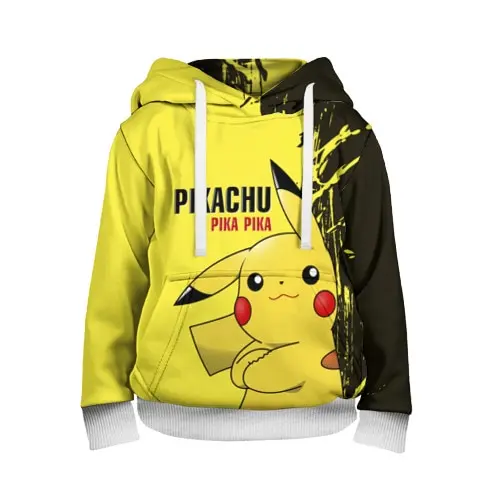 Детская толстовка 3D Pikachu Pika Pika|Толстовки и кофты| |