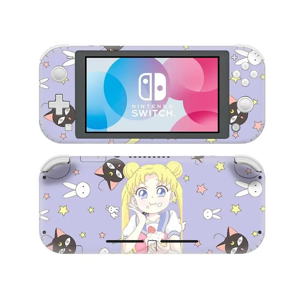 Новые nasud Switch Lite Сейлор Мун наклейки для кожи Nintendo NS консоль и Joy Con контроллер