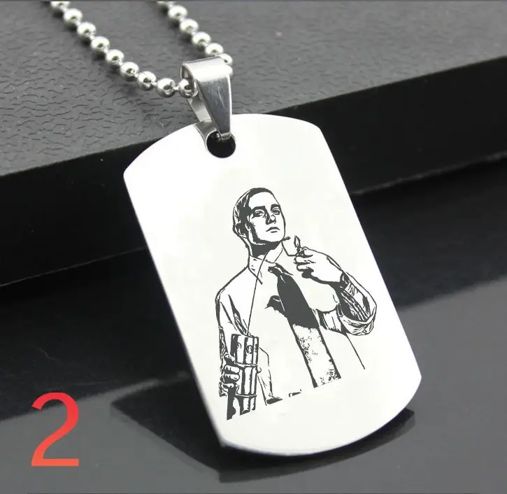 Ключ брелок Eminem XH01 из нержавеющей стали классический модный с гравировкой