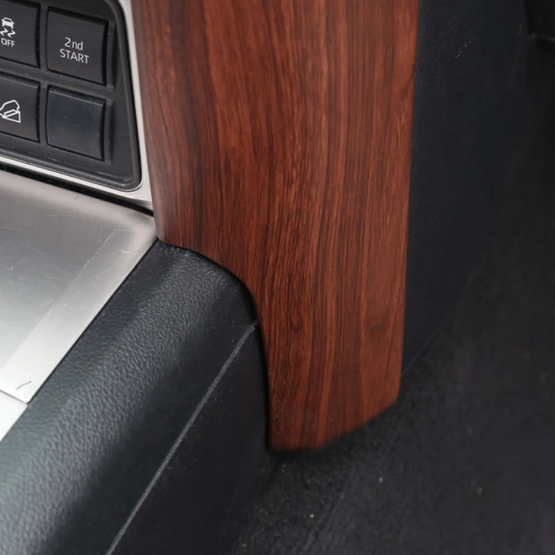 Карманго для Toyota Prado 150 2018 2019 Стайлинг автомобиля центральный пульт ABS деревянная