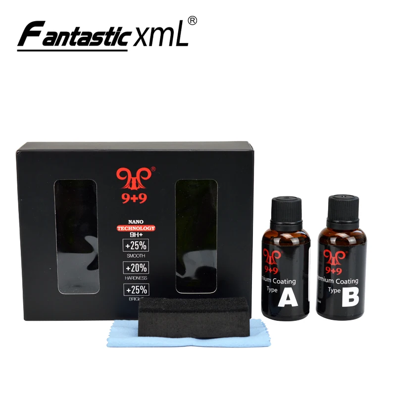FantasticXml с уровнем твердости 9H Nano Керамика покрытие набор автомобильные