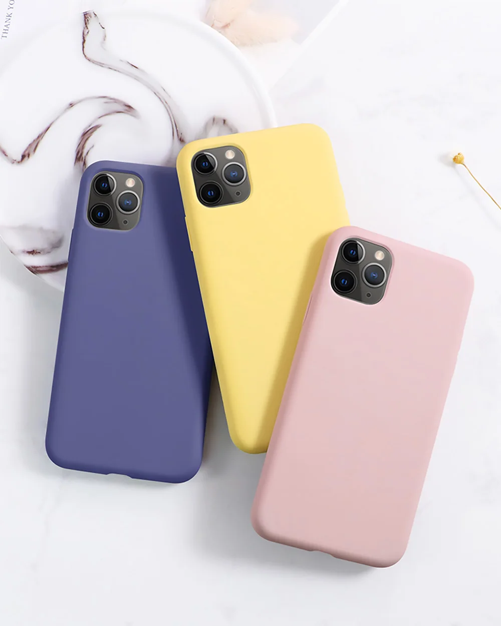 Силиконовый чехол для iPhone 11 Pro Max 11 Pro, высококачественный Официальный чехол для iPhone 7 8 Plus X XR XS Max 6 6 S, чехол EEMIA