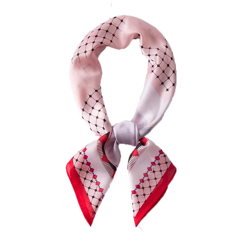

Scarf women new simulation silk 70 small square scarf Korean version of a hundred professional scarf print scarf 10pcs/lot