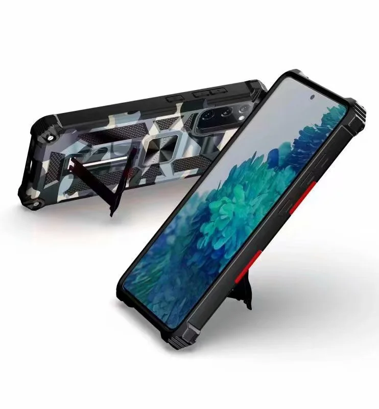 Прочный бронированный камуфляжный чехол для телефона Samsung Galaxy S21 S20 FE Note 20 Plus