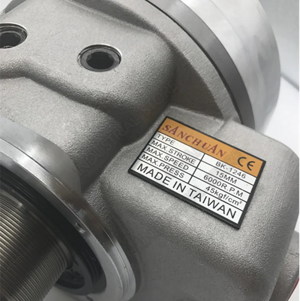 Высокая Скорость полый вращающийся цилиндр масла 46 мм отверстие матч 6 дюймов/8