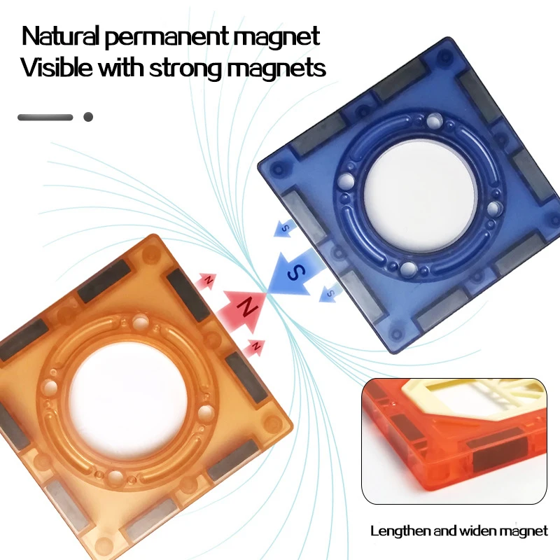 Магнитный конструктор большого размера разноцветный Windows дизайнерская игрушка