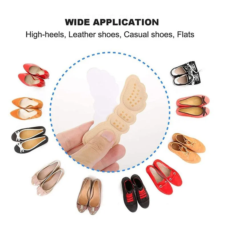 

Women Insoles for Shoes High Heels Adjust Size Adhesive Heel Liner Grips Protector Sticker Pain Relief Foot Care Inserts